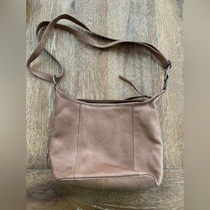 Born leather crossbody purse. Fair used condition